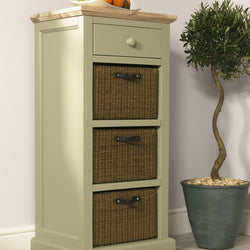 Fischer 5 Tallboy Drawers - Sage Green