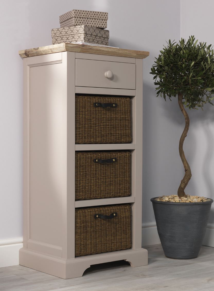 Fischer 5 Tallboy Drawers - Truffle