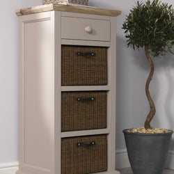 Fischer 5 Tallboy Drawers - Truffle