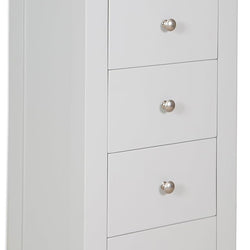 Ozzy 5 Tallboy Drawers - Grey