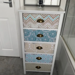 Selah 5 Tallboy Drawers - Multi Colour