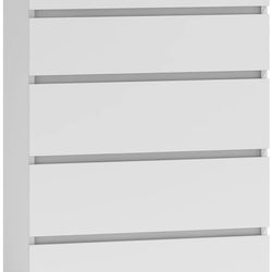 Neero 5 Tallboy Drawers - White