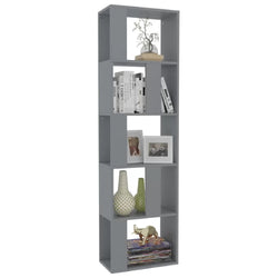 Addie Tall Bookcase - Grey