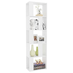 Addie Tall Bookcase - White