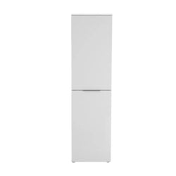 Adhara 1 Door Wardrobe - White and White Glass