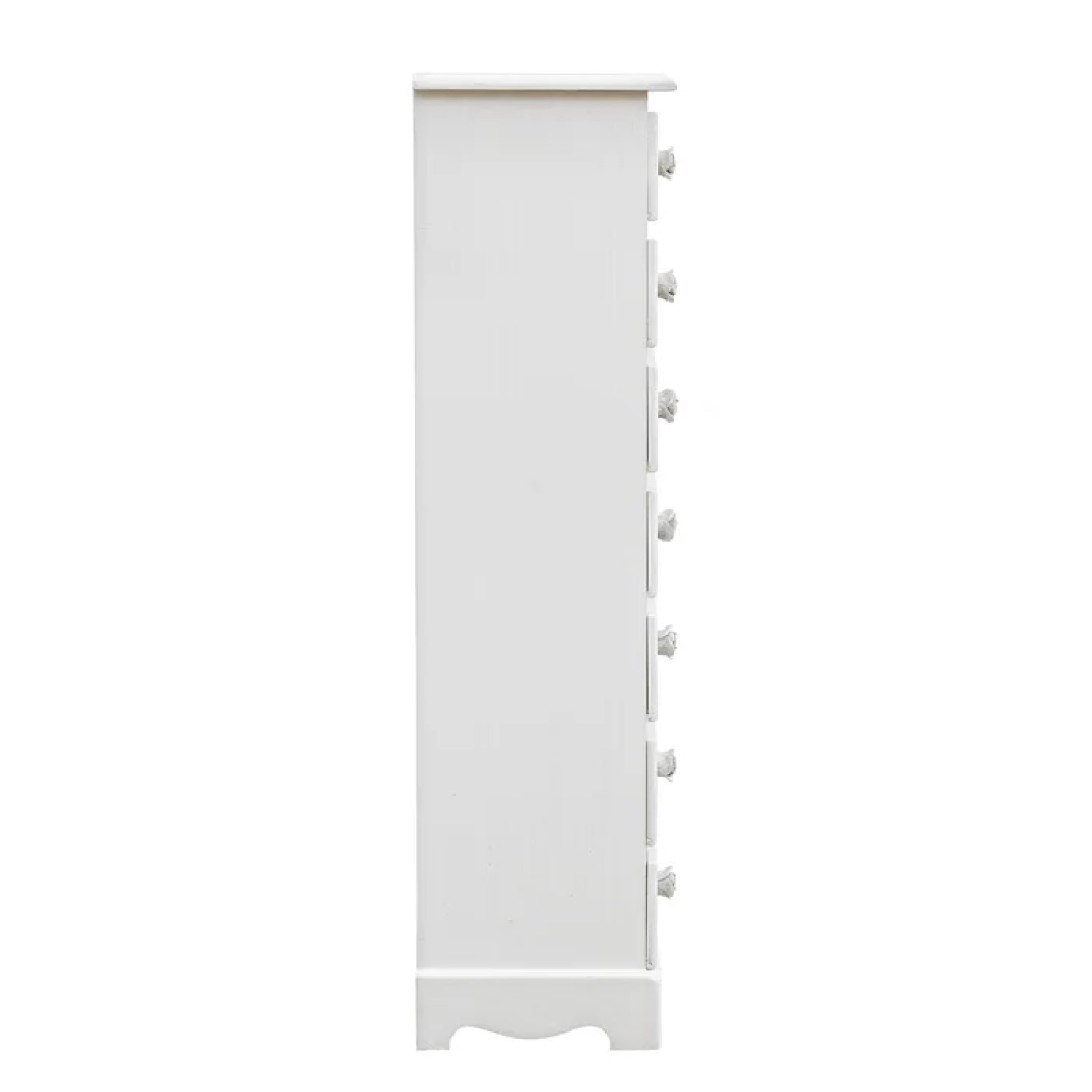 Amias 7 Tallboy Drawers - White