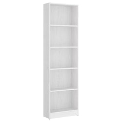 Amihan Tall Bookcase - White