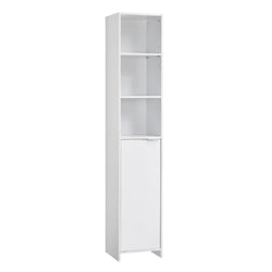 Amir Tallboy Bathroom Cabinet - White