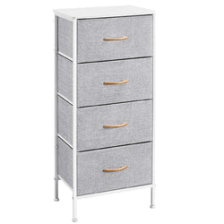 Ari 4 Drawer Tallboy - Light Grey