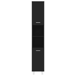 Averi Tallboy Bathroom Cabinet - Black