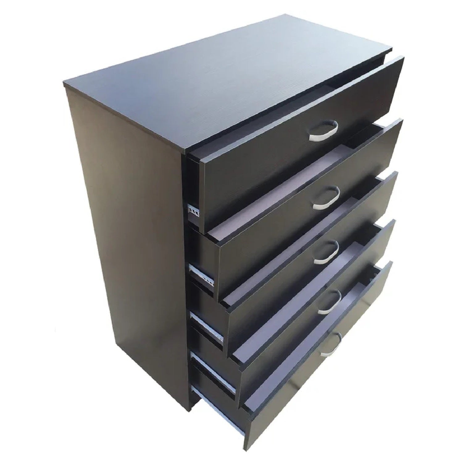 Brax 5 Tallboy Drawers - Black