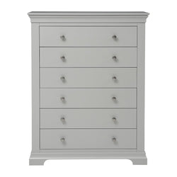 Chace 6 Drawer Tallboy - Grey