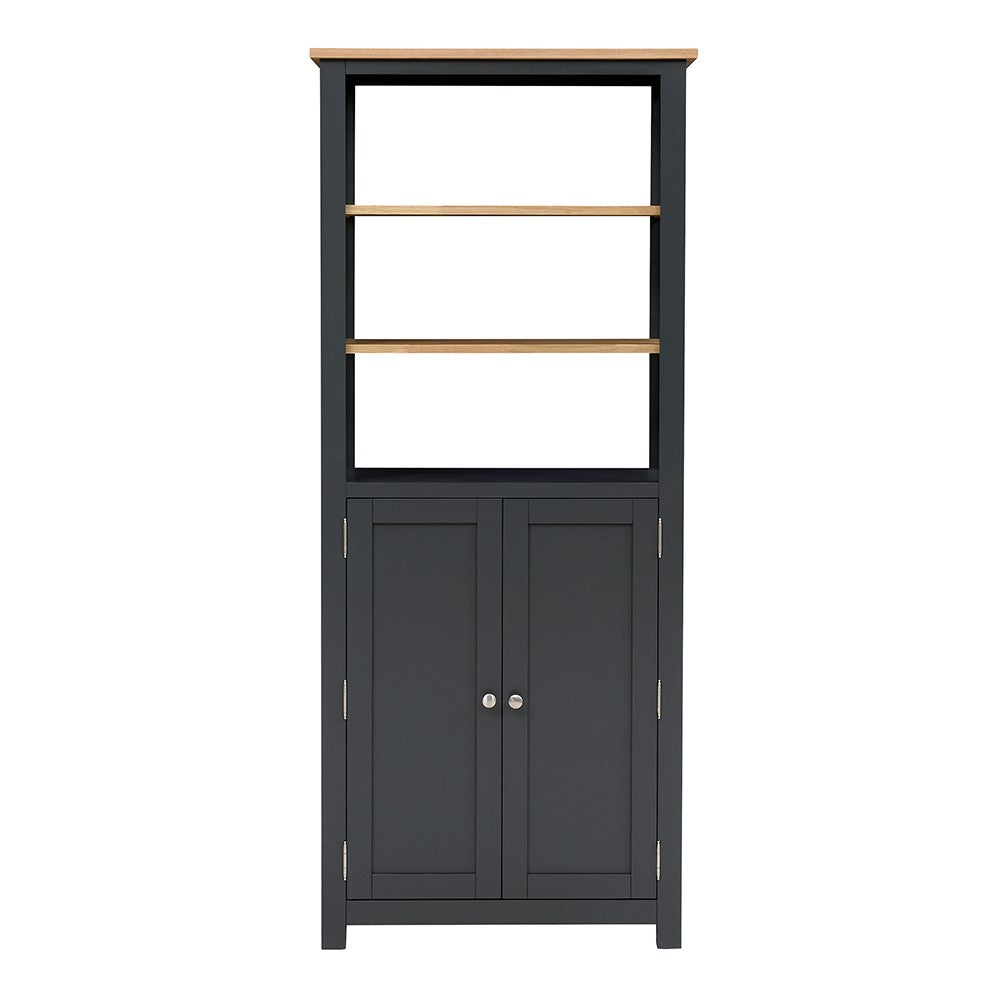 Chany 75.9cm W Tallboy Bathroom Cabinet - Charcoal