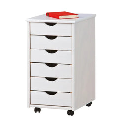Connor 6 Drawer Tallboy - White