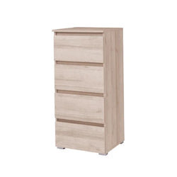 Floss 4 Drawer Tallboy - Sonoma Oak