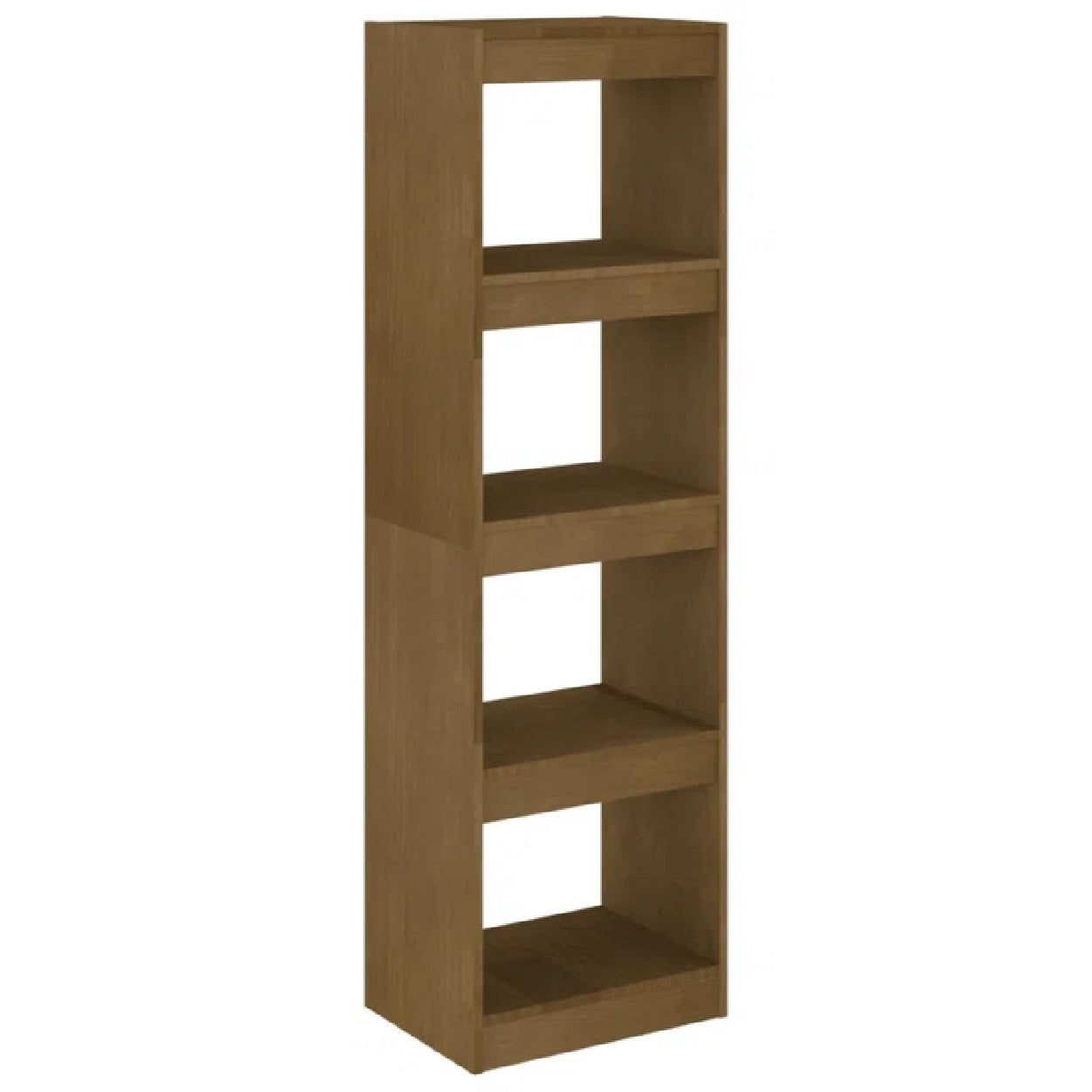 Jarell Tall Bookcase - Honey Brown