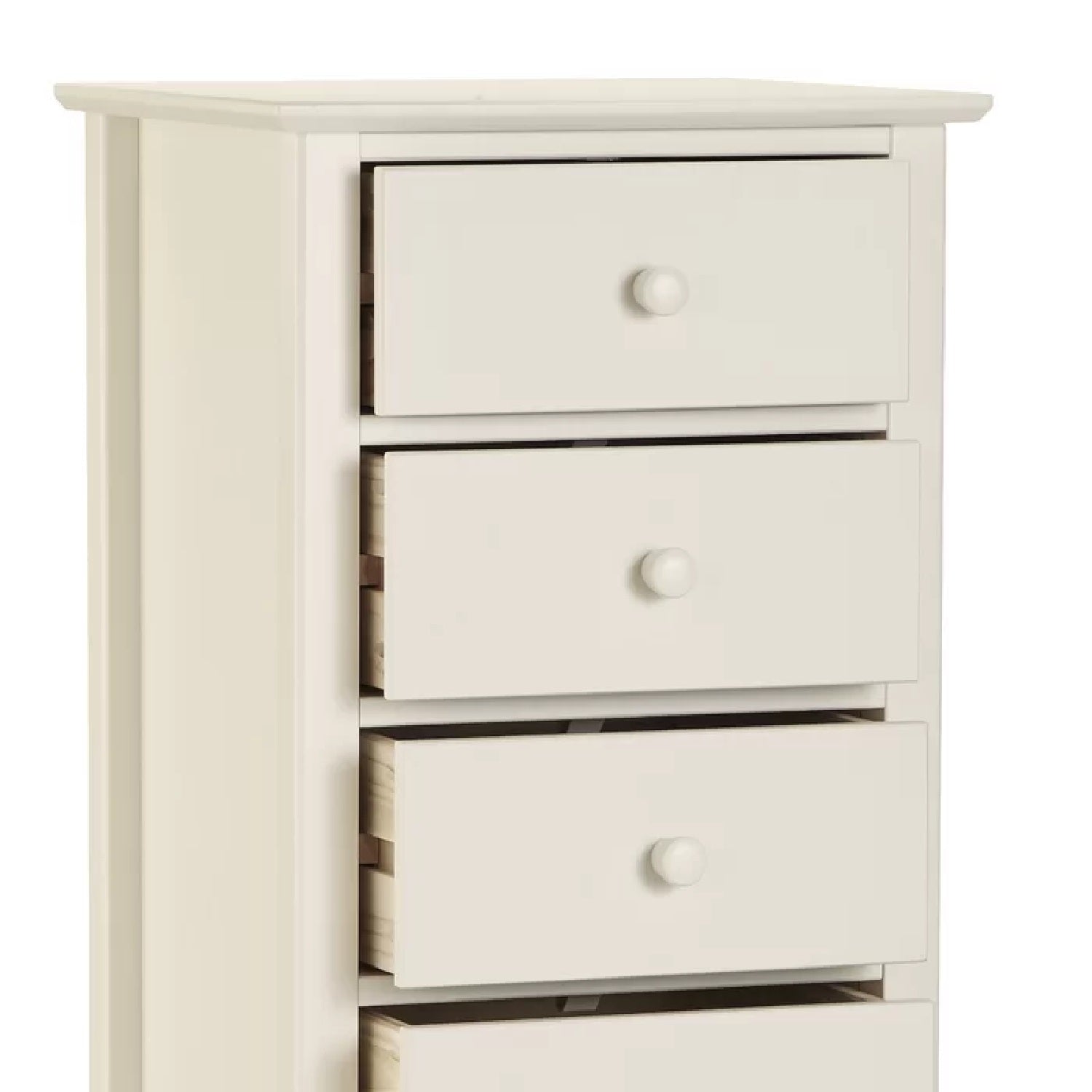 Kaden 7 Tallboy Drawers - Stone White
