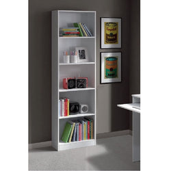 Monder Tall Bookcase - White