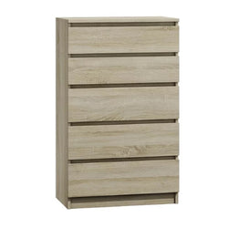 Nuri 5 Drawer Tallboy - Sonoma