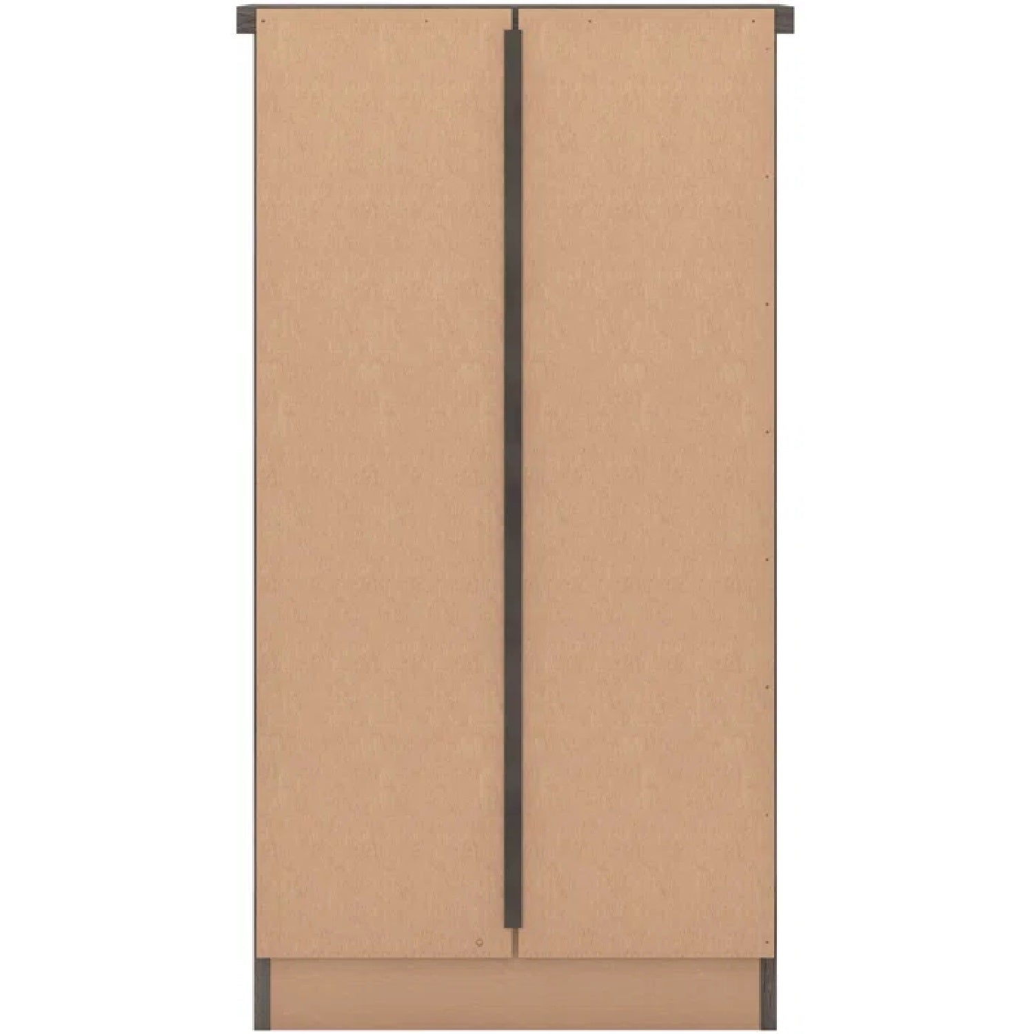 Nyla 5 Tallboy Drawers - Black Wood Grain