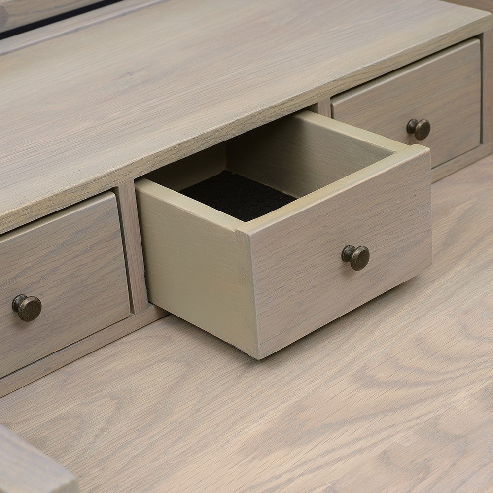 Wilder Tallboy Drawers - Smoked Oak