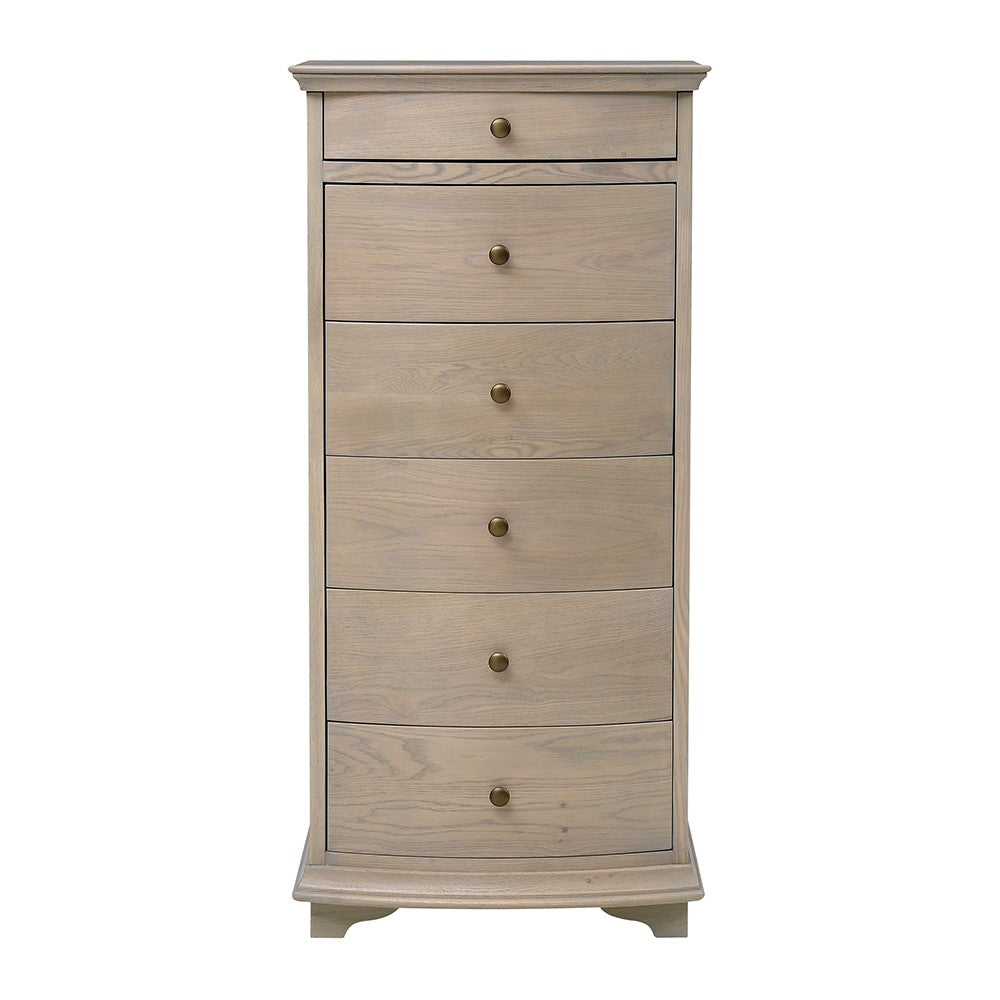 Wilder Tallboy Drawers - Smoked Oak