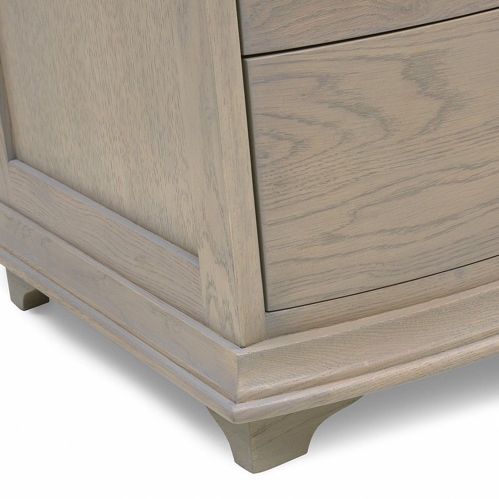 Wilder Tallboy Drawers - Smoked Oak