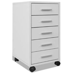 Wylda 5 Drawer Tallboy - White