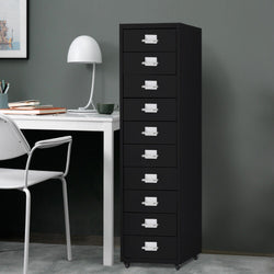 Tillie 10 Tallboy Drawers - Black