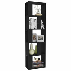 Addie Tall Bookcase - Black