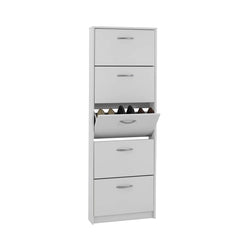 Aina Shoe Cupboard - White