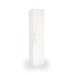 Aliza 1 Door Wardrobe - Matt White