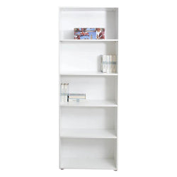 Ashton Tall Bookcase - White