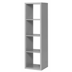 Betsy Tall Bookcase - Grey