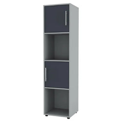 Bodie 30cm W Tall Bookcase - Grey