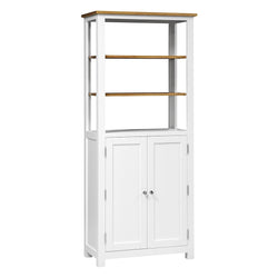 Chany 75.9cm W Tallboy Bathroom Cabinet - White