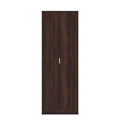 Cinander Tall Cupboard with 2 Doors - Dark Brown