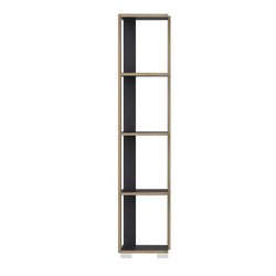 Eliam Tall Bookcase - Black