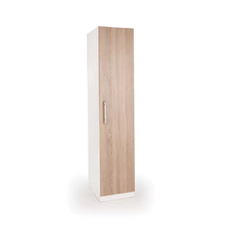 Euell 1 Door Wardrobe - Oak and White