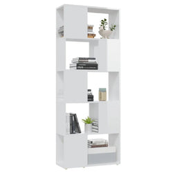 Isla Tall Bookcase - High Gloss White
