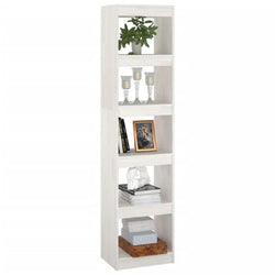 Jezree Tall Bookcase - White