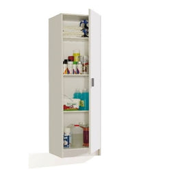 Martam Tall Cupboard - White