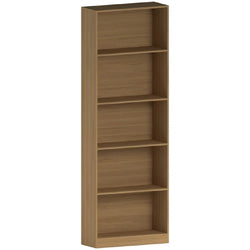 Riley Tall Bookcase - Oak