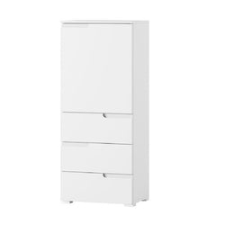 Straton Tall Cupboard - White