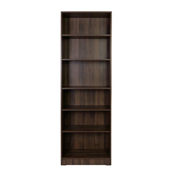 Talon Tall Bookcase - Brown Walnut