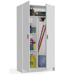 Ulix Tall Cupboard - White